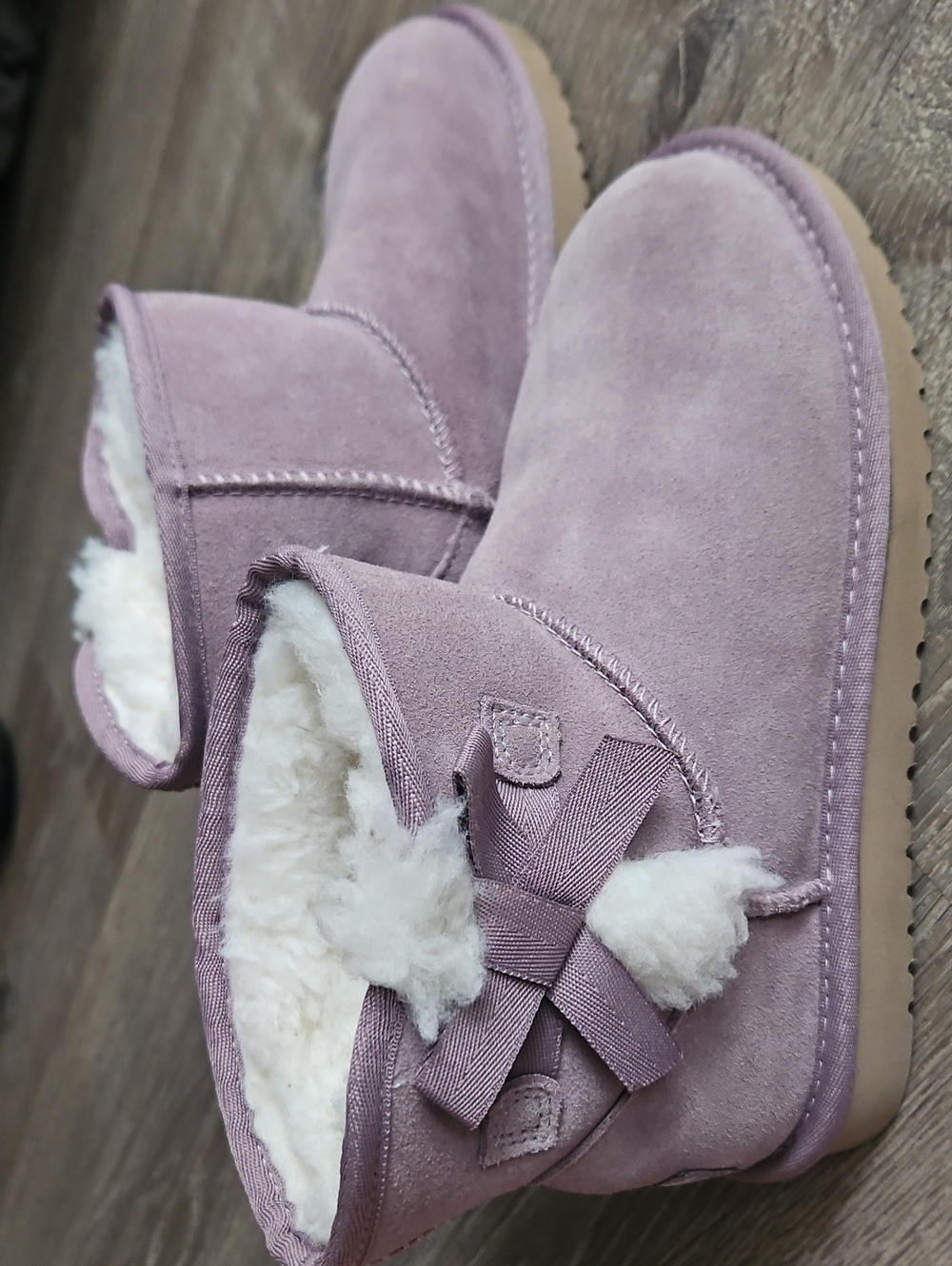 Womens Light Purple Ankle Koolaburra By Ugg